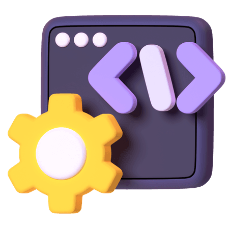 3D Coding Illustration