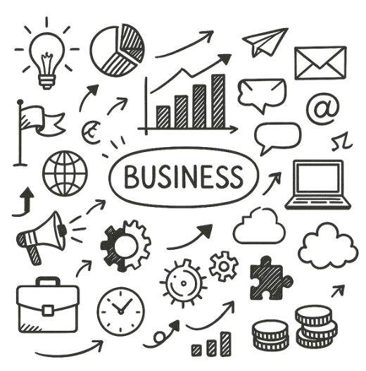 How We Build Process Illustration