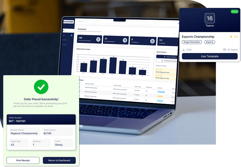 Bracketeer – The All-in-One Platform to Create, Manage, and Showcase Tournament Brackets